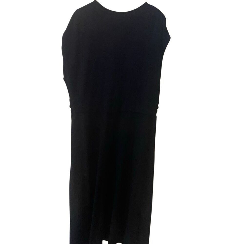 Lands end size 3XL black sun dress sleeveless long length